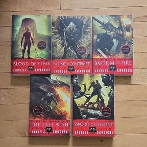 5 The Witcher books